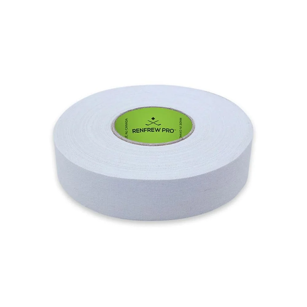 Renfrew Pro 1-inch white cloth hockey tape